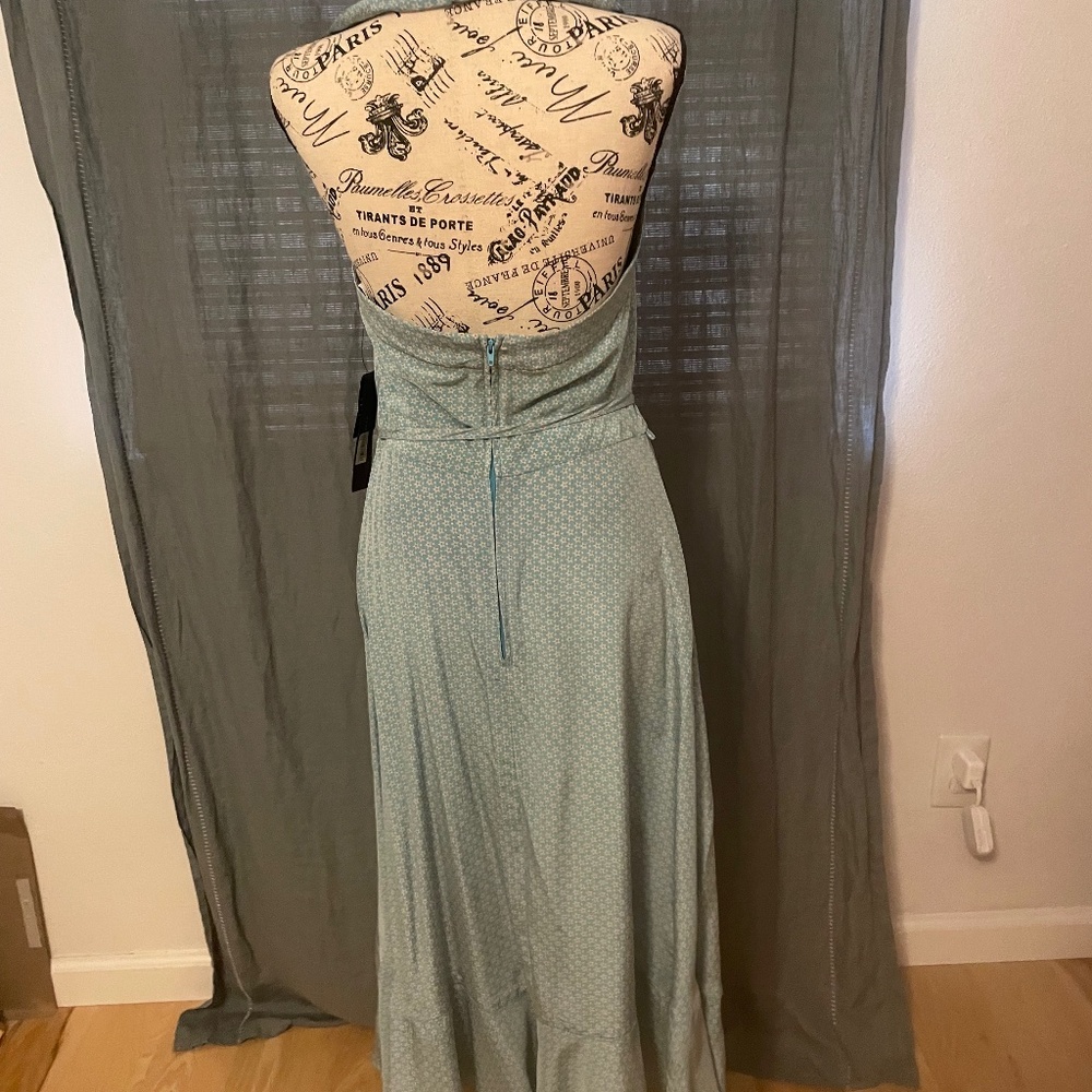 Blue dress